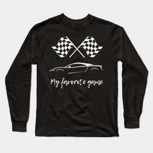 my favorite game Long Sleeve T-Shirt